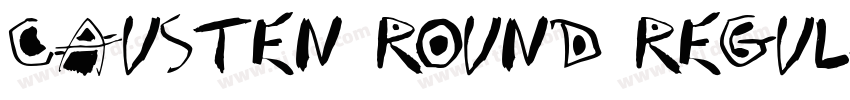 Causten Round Regula字体转换